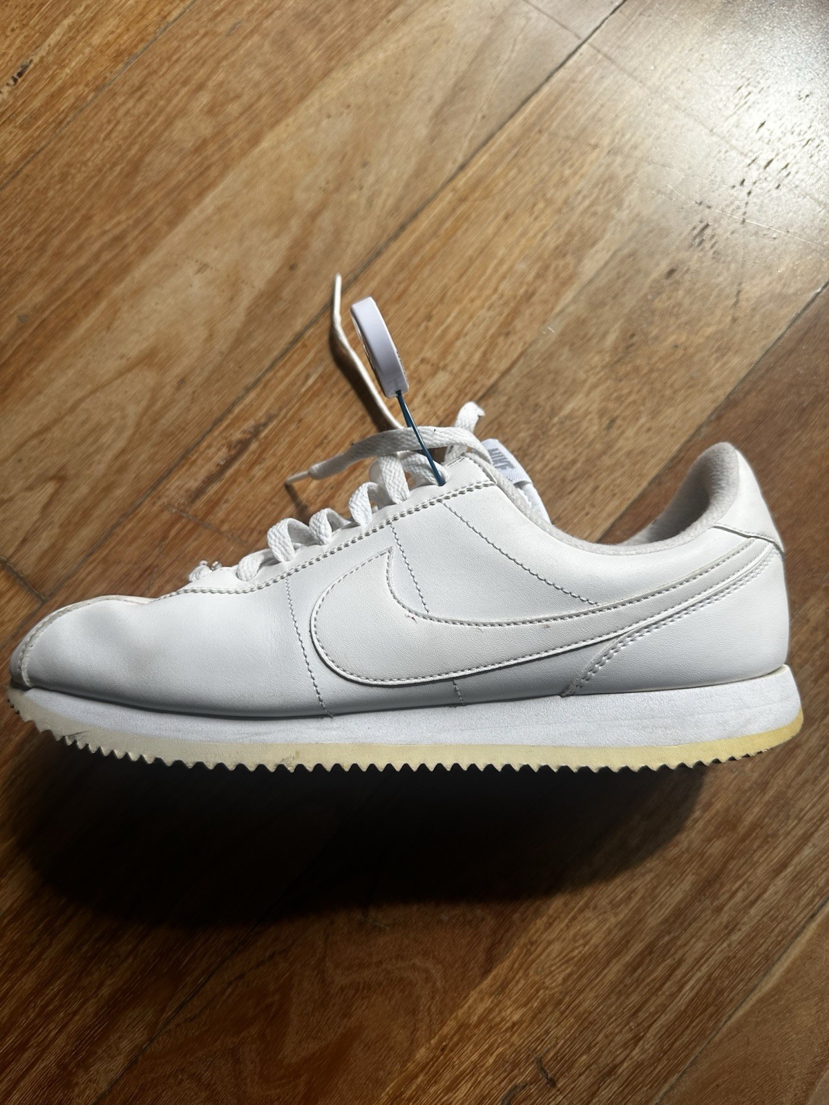 Nike Cortez Basic Leather – Triple White – Size US11.5