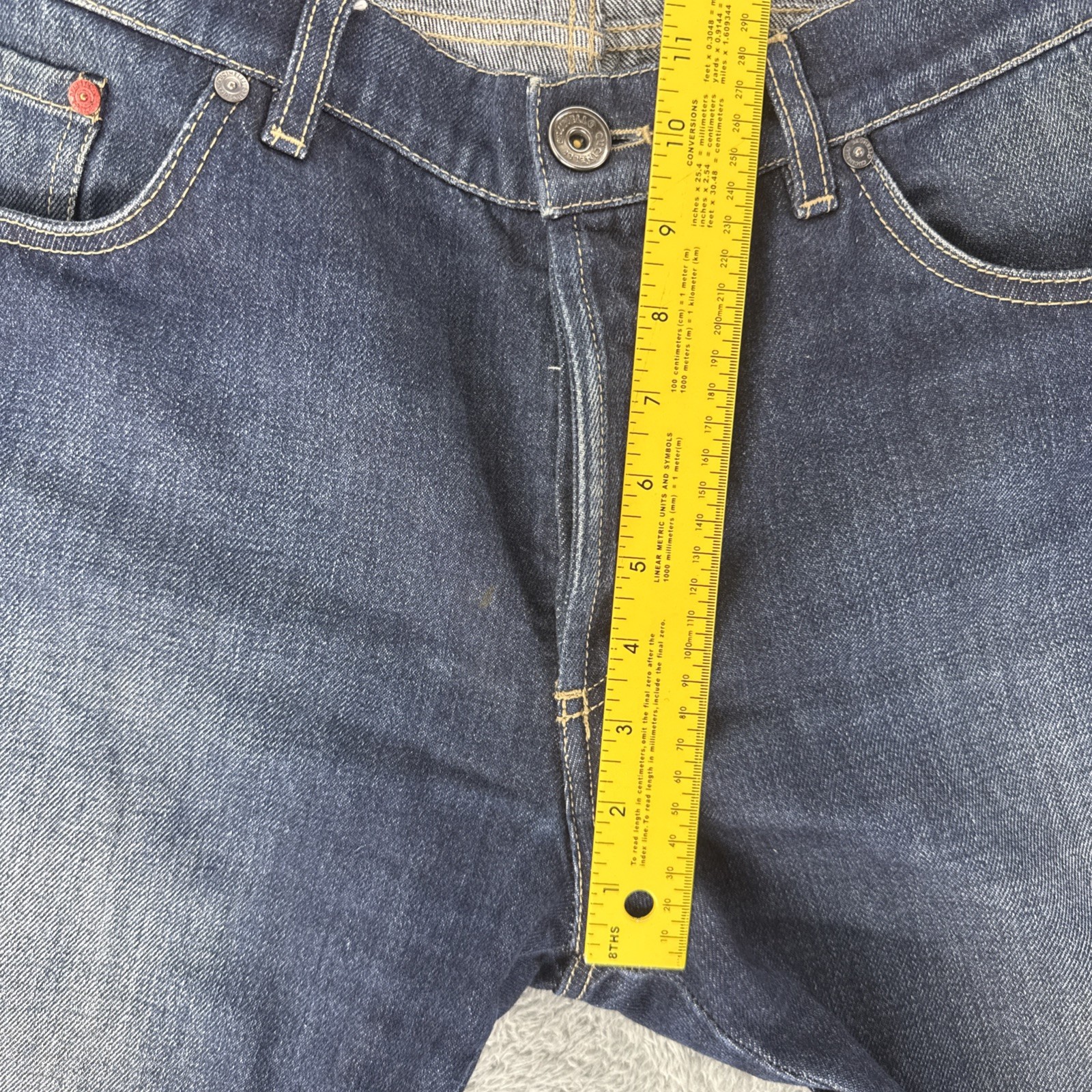 Brunello Cucinelli Mens Controllo Denim Jeans Size 54 (IT) Blue Made In Italy