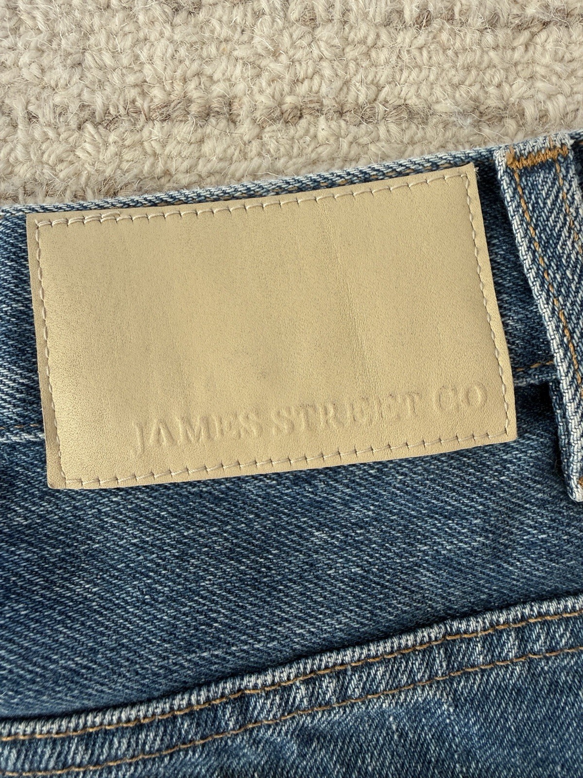 James Street Co. JS Relaxed Denim Dad Short – Mid Wash | Size 28