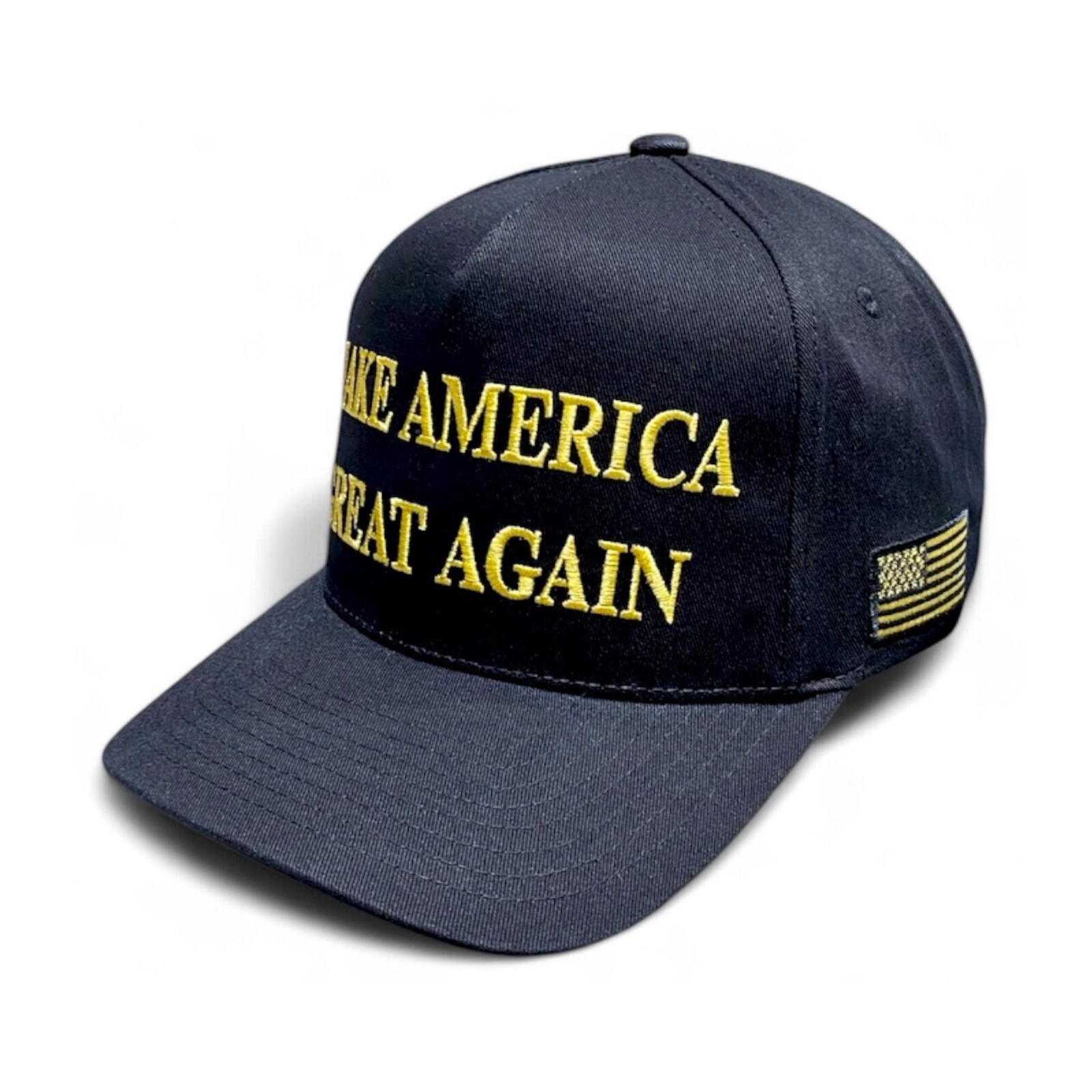 Donald Trump MAGA Hat 45-47 Make America Great Again USA Flag Baseball Cap