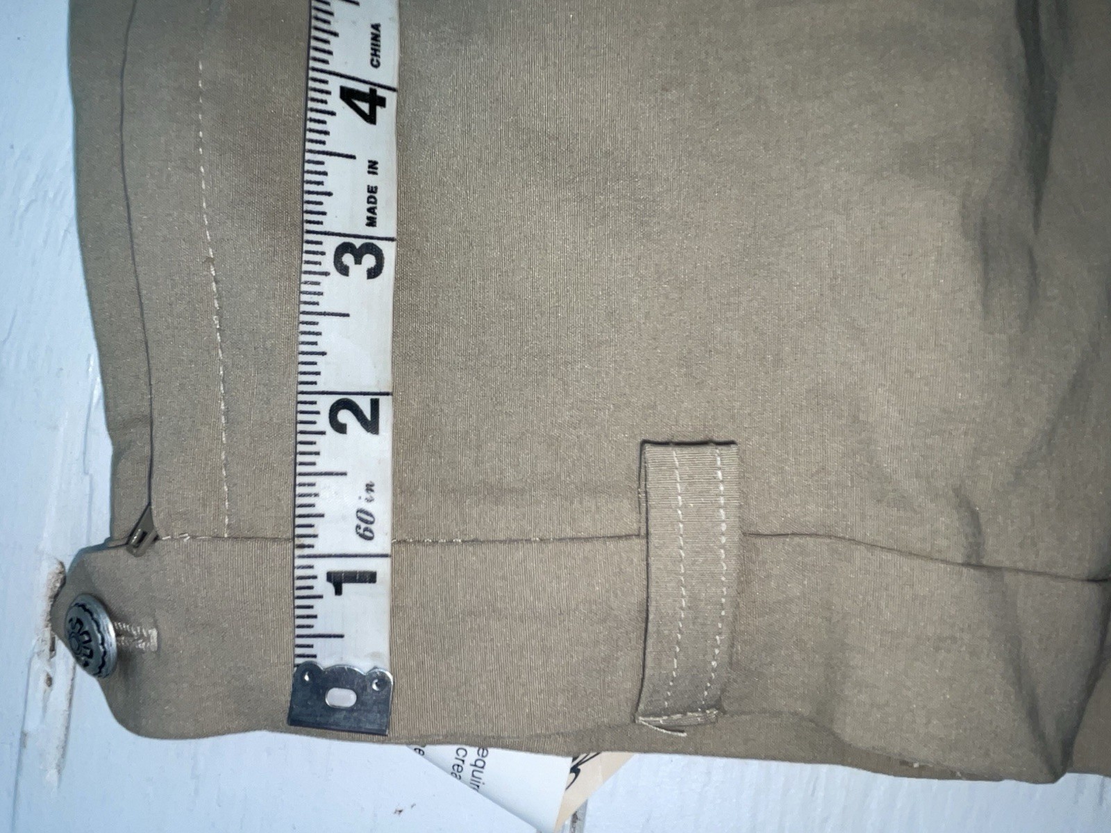 New Vintage Beige 1849 Polyester Pants #3443 XX-45