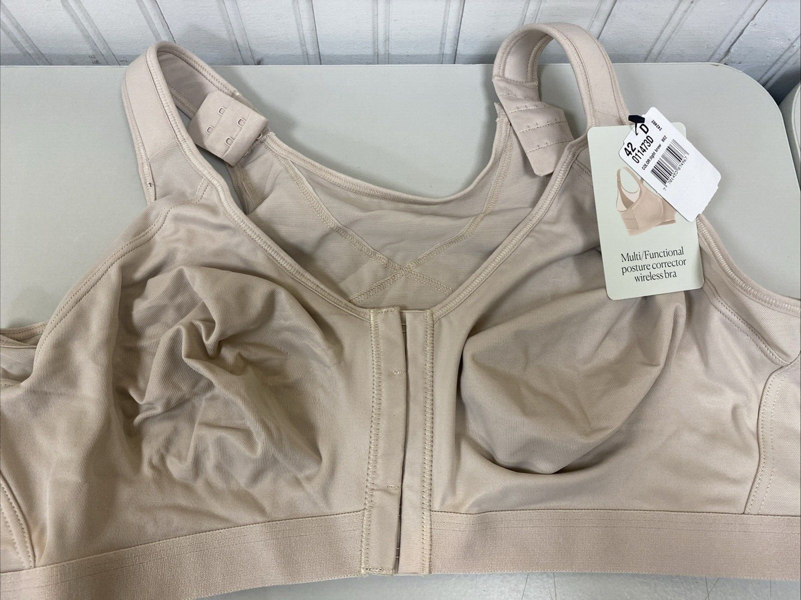 LEONISA Multi Functional Posture Corrector Wireless Bra 011473 Asst Sizes NWT