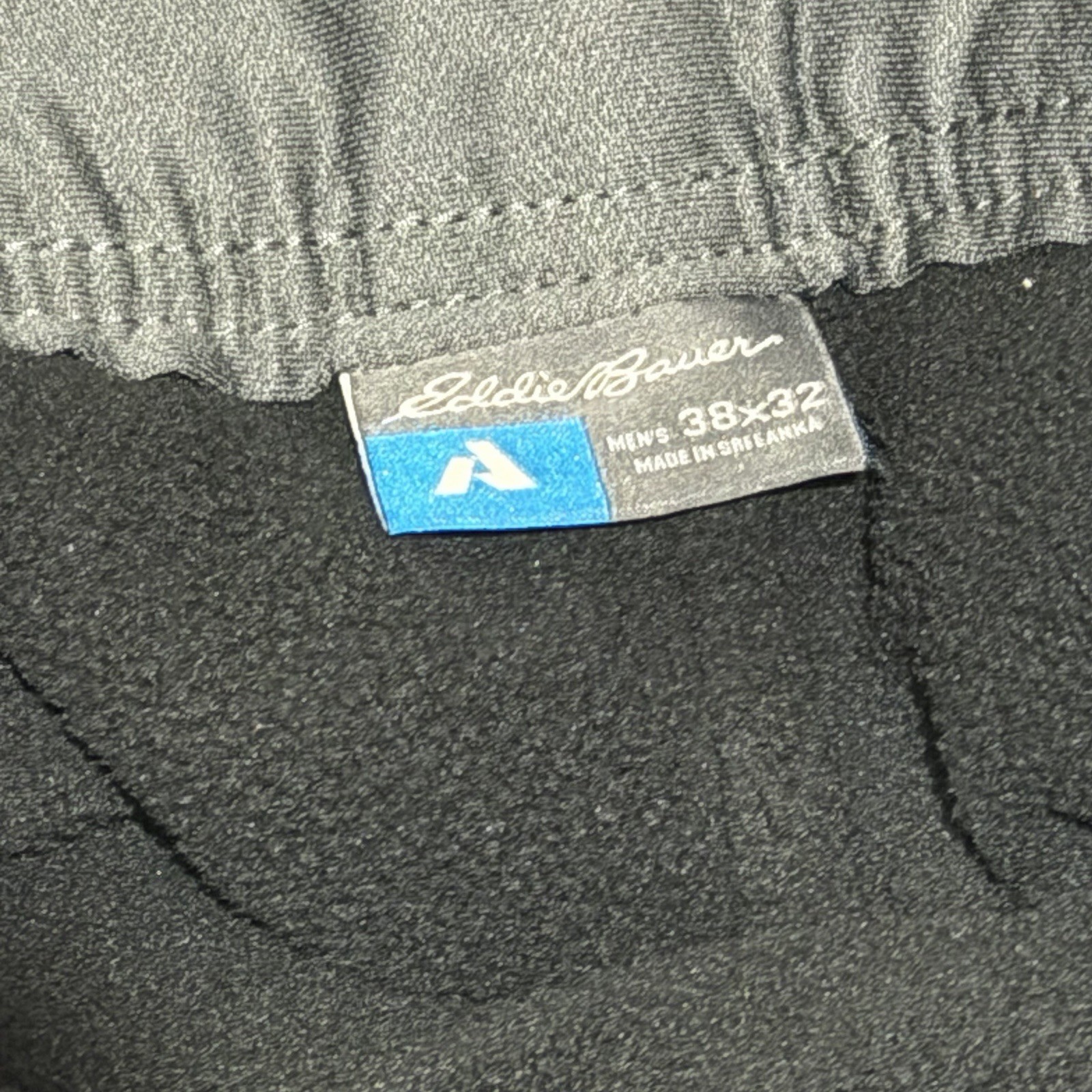 Eddie Bauer Mens First Ascent Guide Pro Lined Hiking Pants 38×32 Black