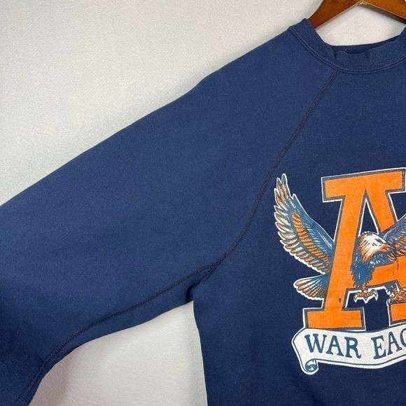 Vintage Auburn University Blue Collegiate Crewneck