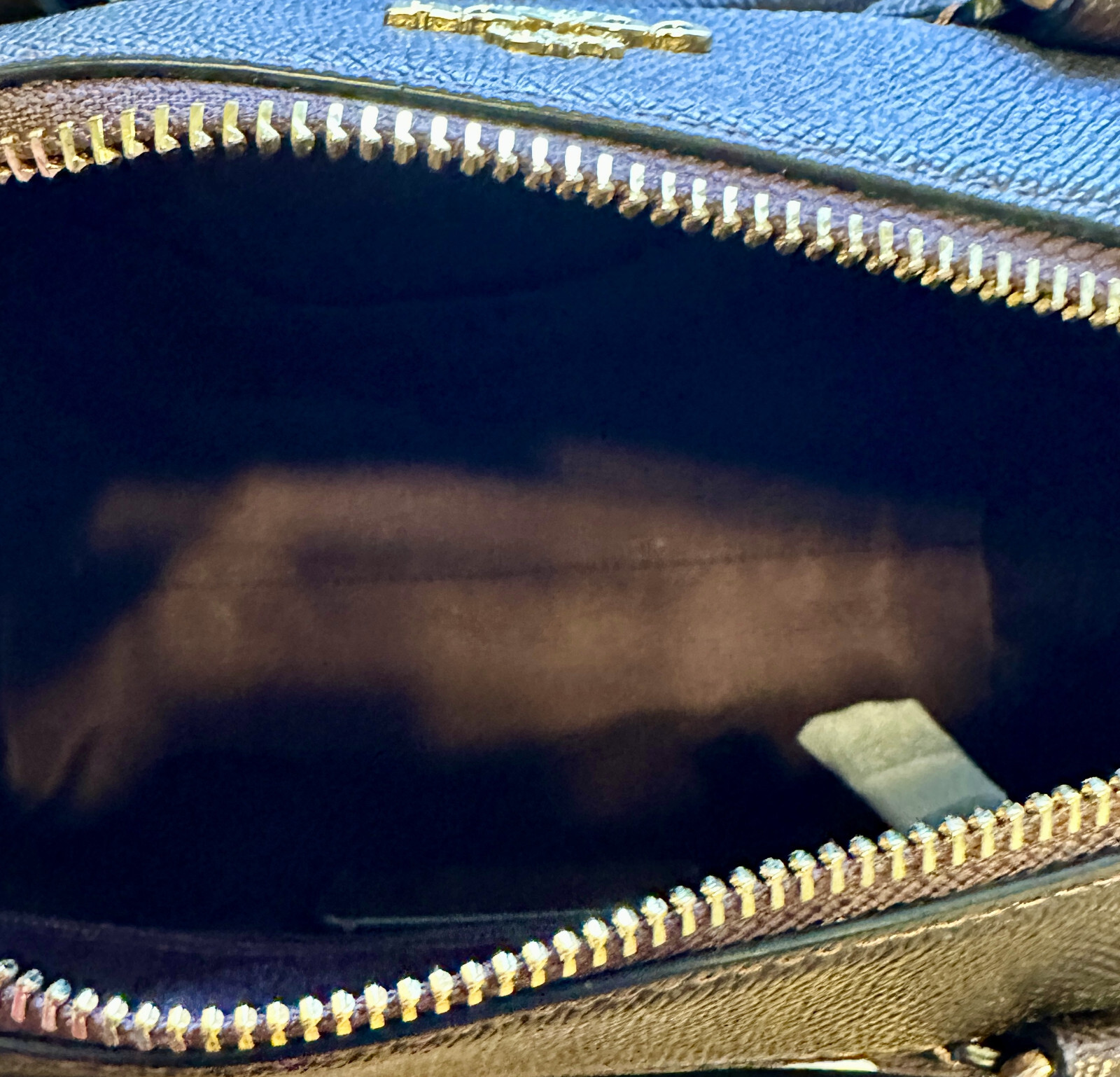COACH Signature and Leopard Print Mixed Mini Bennett Satchel