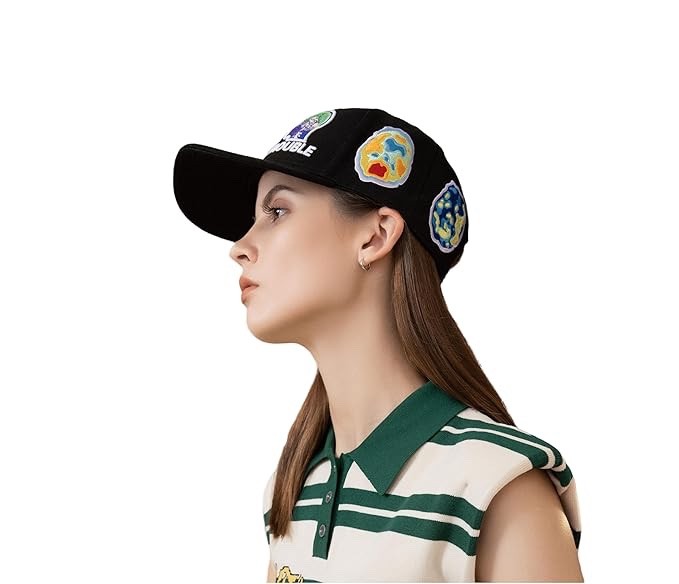 New – 1 PACK Brain Embroidered Baseball Cap, Adjustable Cotton Hat for Men Women