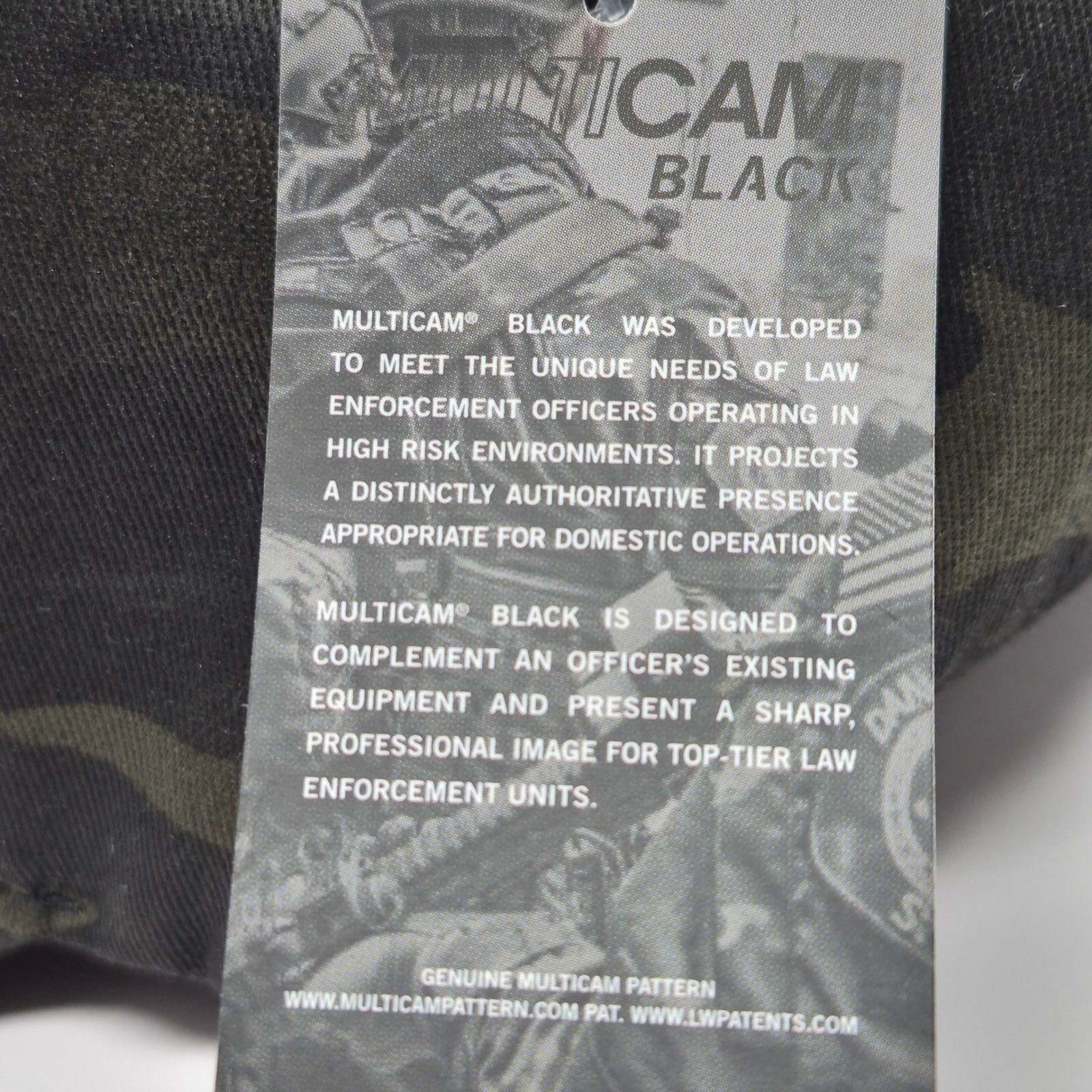 Yupoong MultiCam Black Flexfit Hat Resal Power Camo Tactical Cap L/XL ATC6277MC