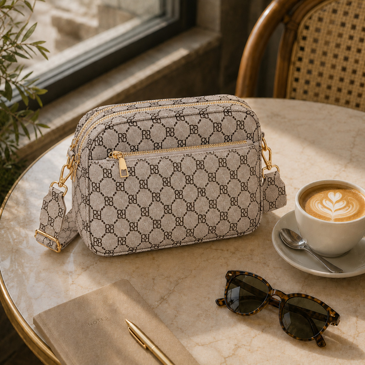Shoulder bag women’s crossbody bag monogram camera bag shoulder bag 5412
