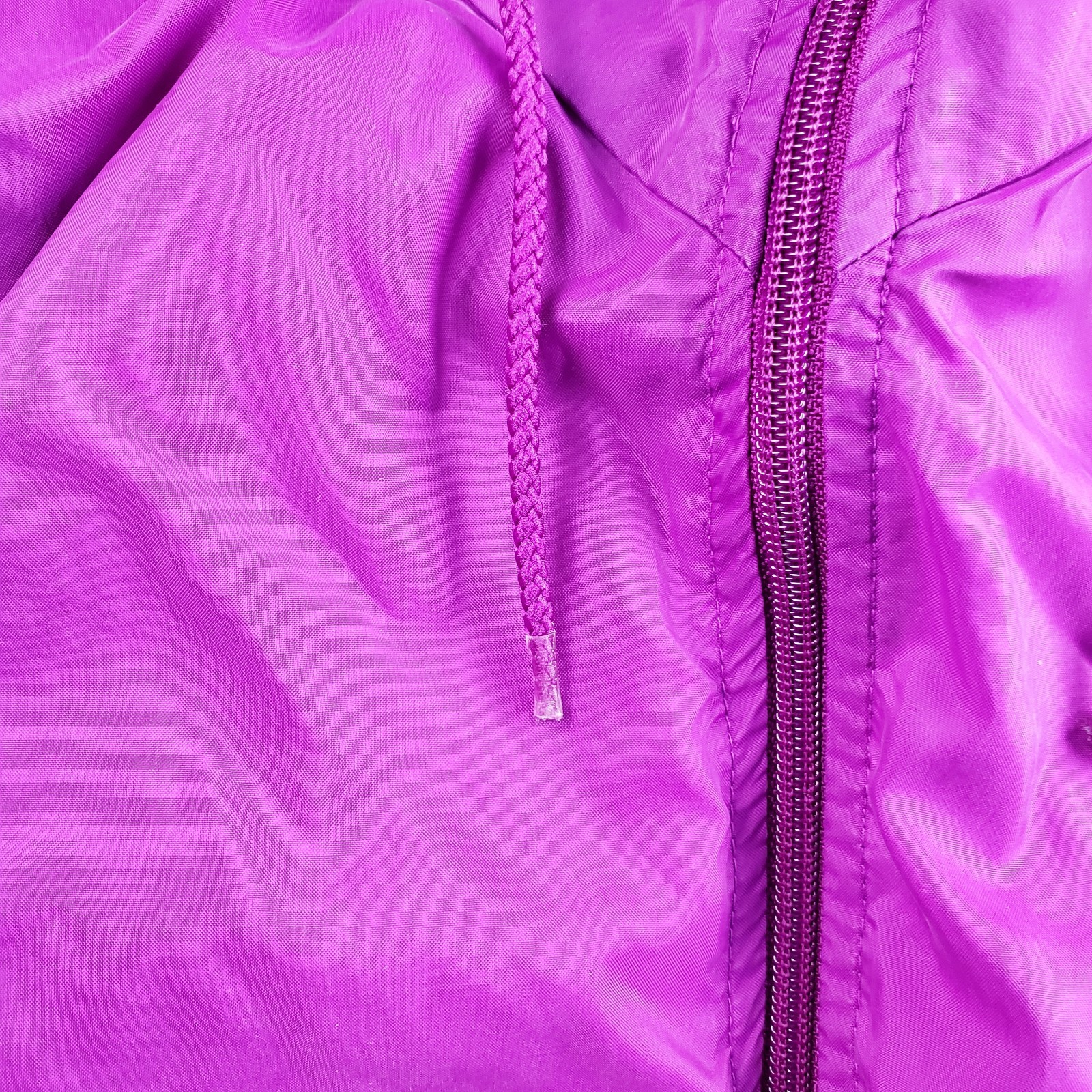 Nike Jacket Mens M Colorful Windbreaker Nylon Full Zip Sports Retro Vintage 80s