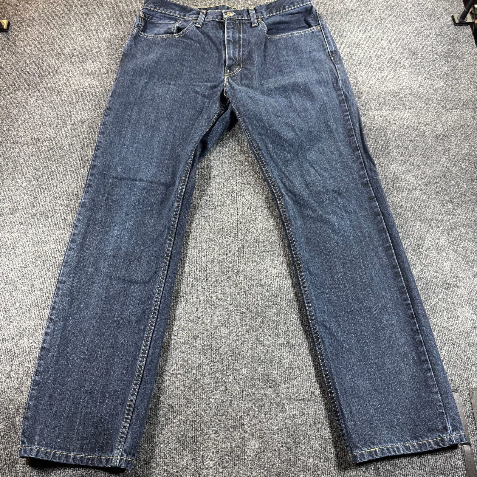 Levi’s 559 Relaxed Straight Leg Jeans Men’s Dark Wash Denim 34×32