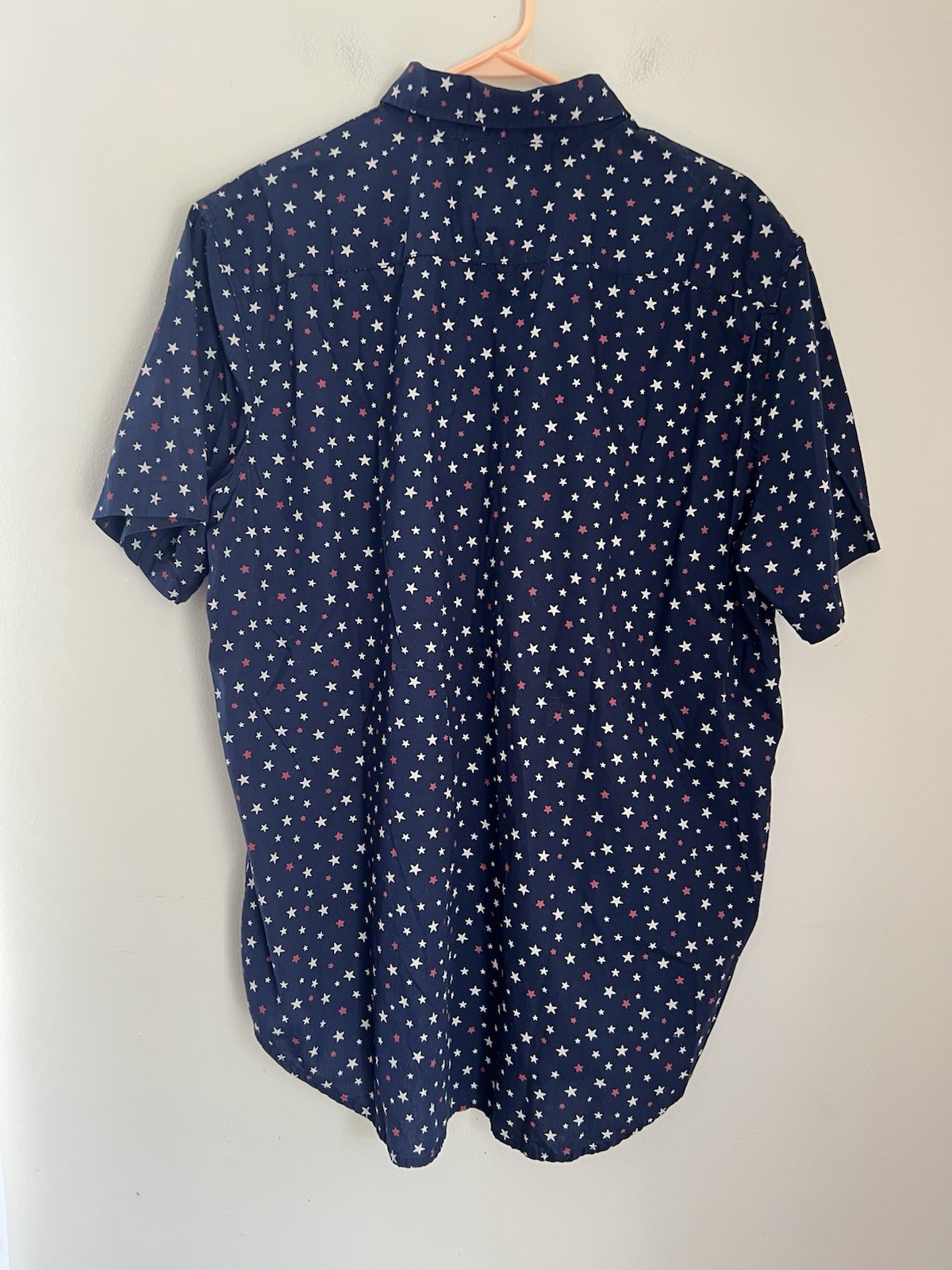 Denim & Supply Ralph Lauren Button Down Shirt Men’s XL Blue S. Sleeve Americana