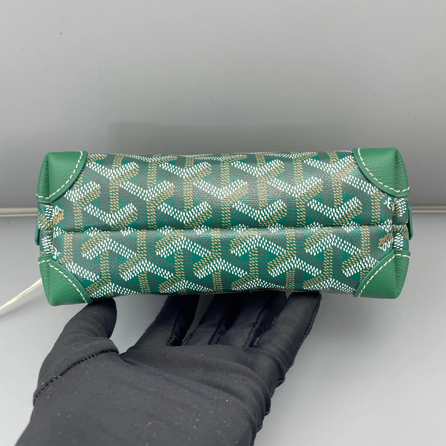 Goyard Dome Green White Yellow Goyardine (ym051426c8r)
