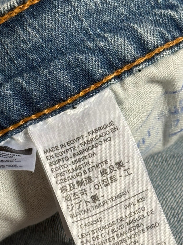 NWT Mens Levis 559 relaxed straight stretch jeans Big & Tall size 56×30 (55×28)
