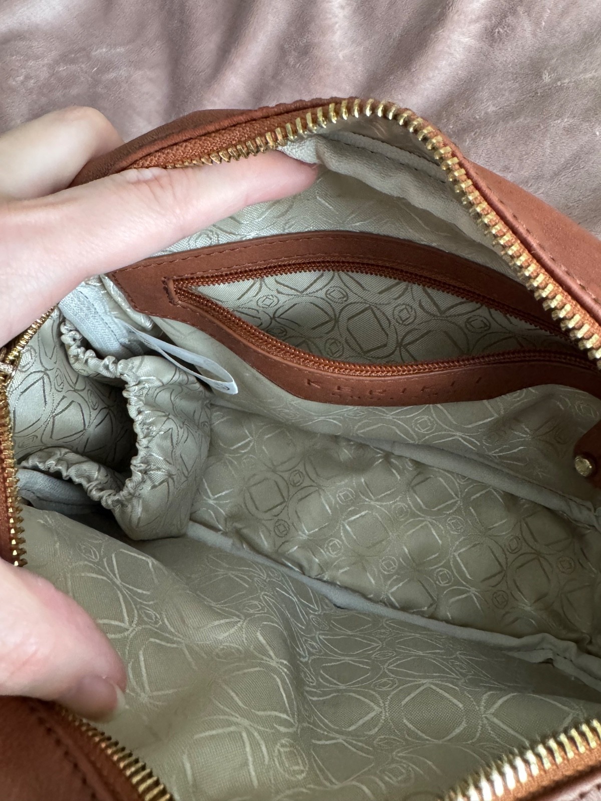 Keri Kit gretchen cross body brown leather