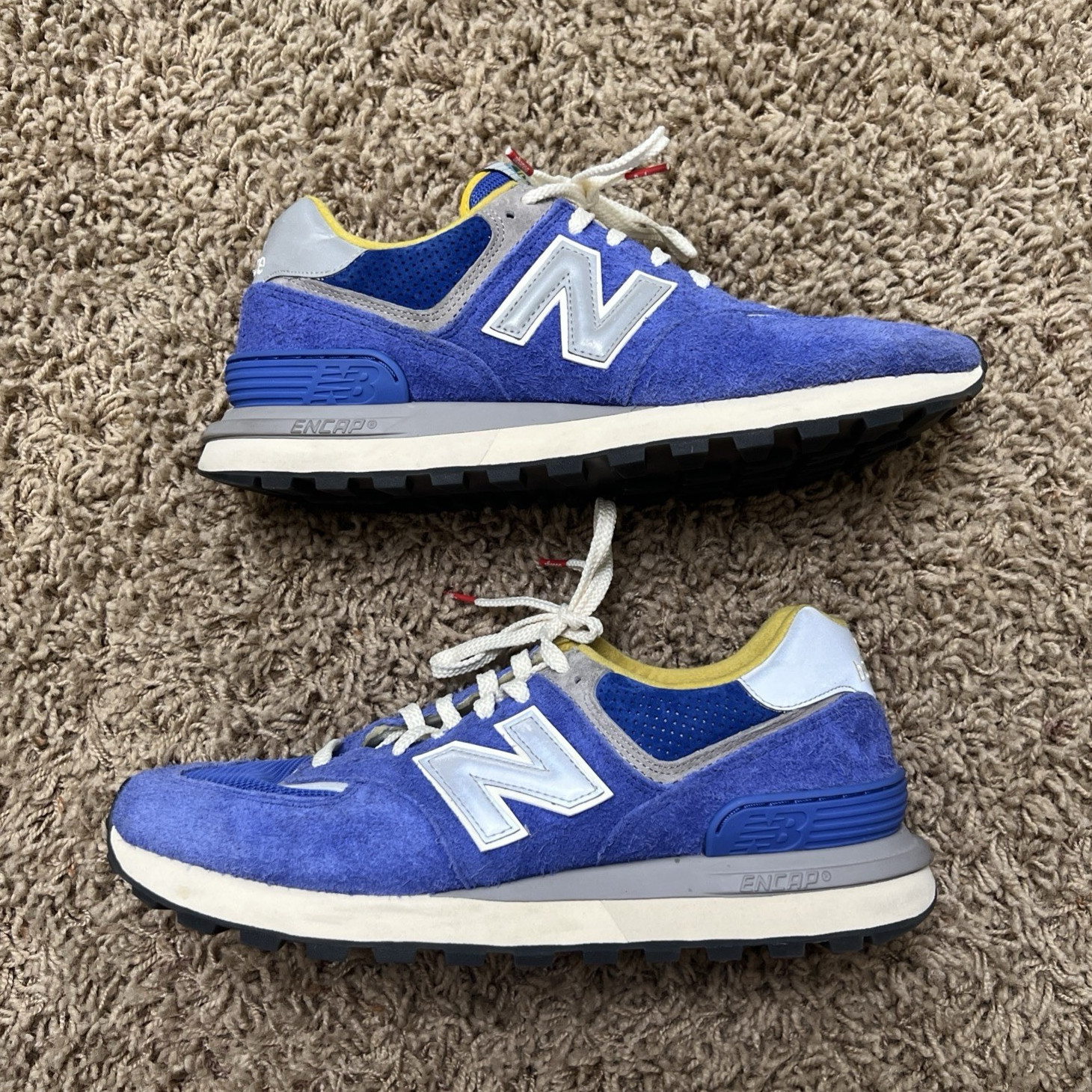 New Balance x Bodega 574 Legacy “Departure” Blue Suede Low Top Lace Up