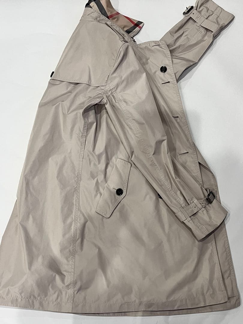 BURBERRY London nylon trench coat size 38