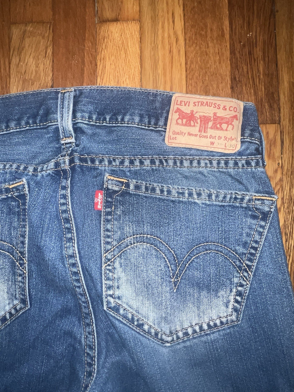 VINTAGE LEVIS TYPE 1 REAL LOOSE BAGGY WIDE LEG 90’s JEANS SKATE RAVE 38 x 30