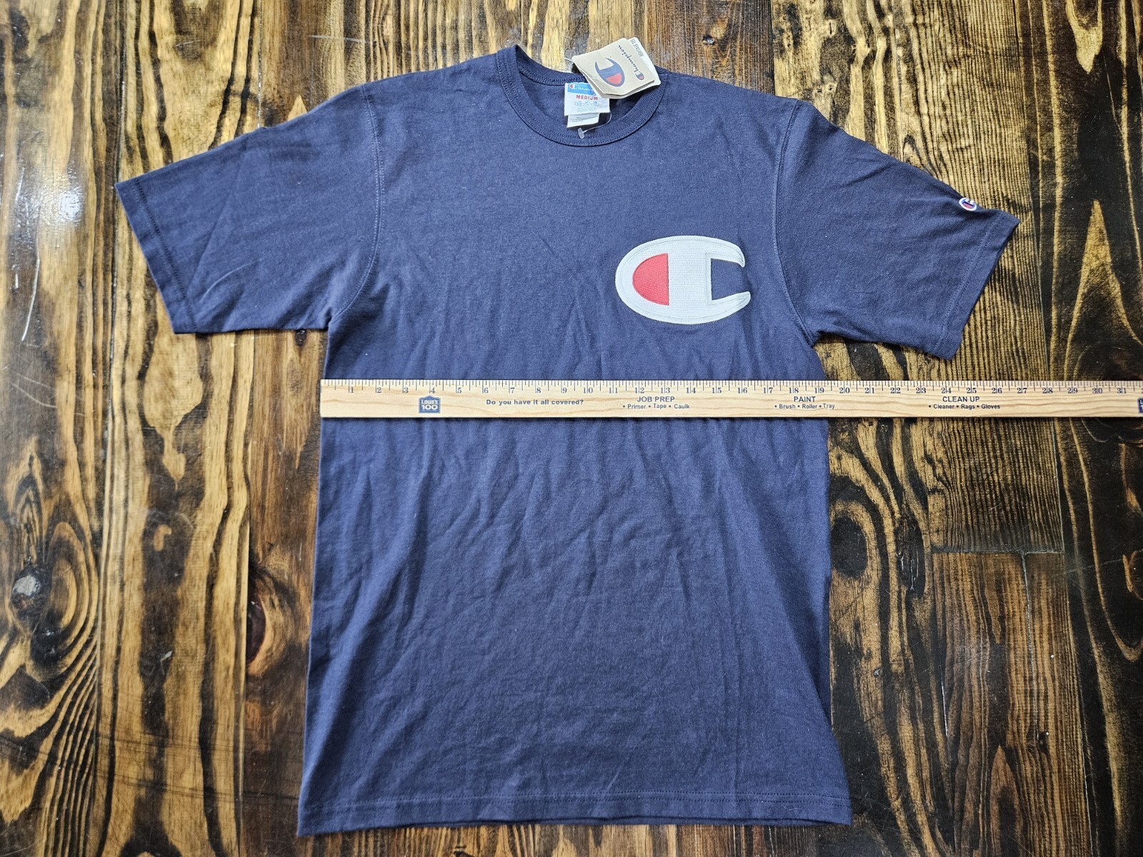 Champion Embroidered Big “C” Heritage T Shirt GT19 NYC Size Medium