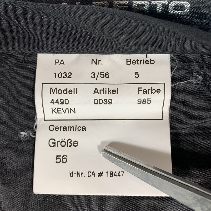 Alberto Men’s Kevin Flat Front Comfort Fit Ceramica Pants Gray • 40×34 | 56