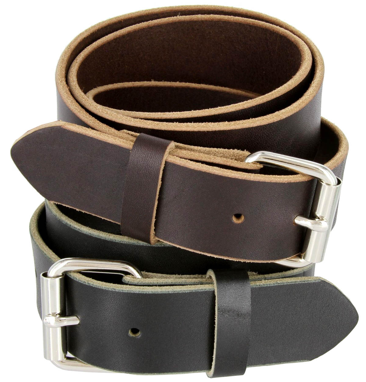 Men’s Full Grain One Piece Heavy Duty Leather Gun Belt 1-1/2″ Wide Made In USA