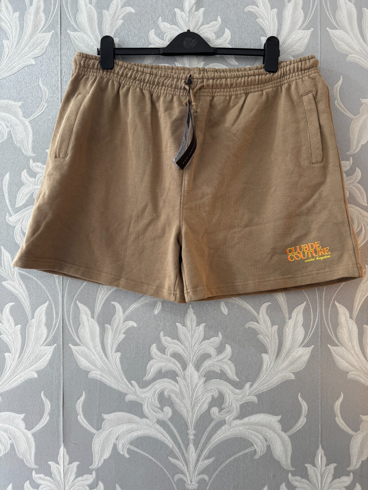 The Couture Club ladies shorts size 18 light brown lounge summer holiday