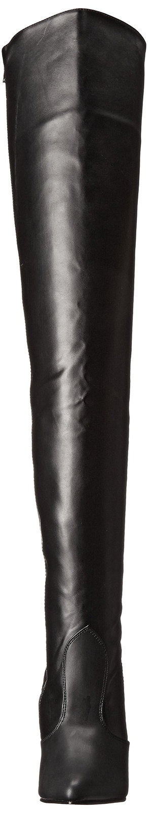 Pleaser Women’s Seduce-3000 Thigh High Boot Matte Black size 6