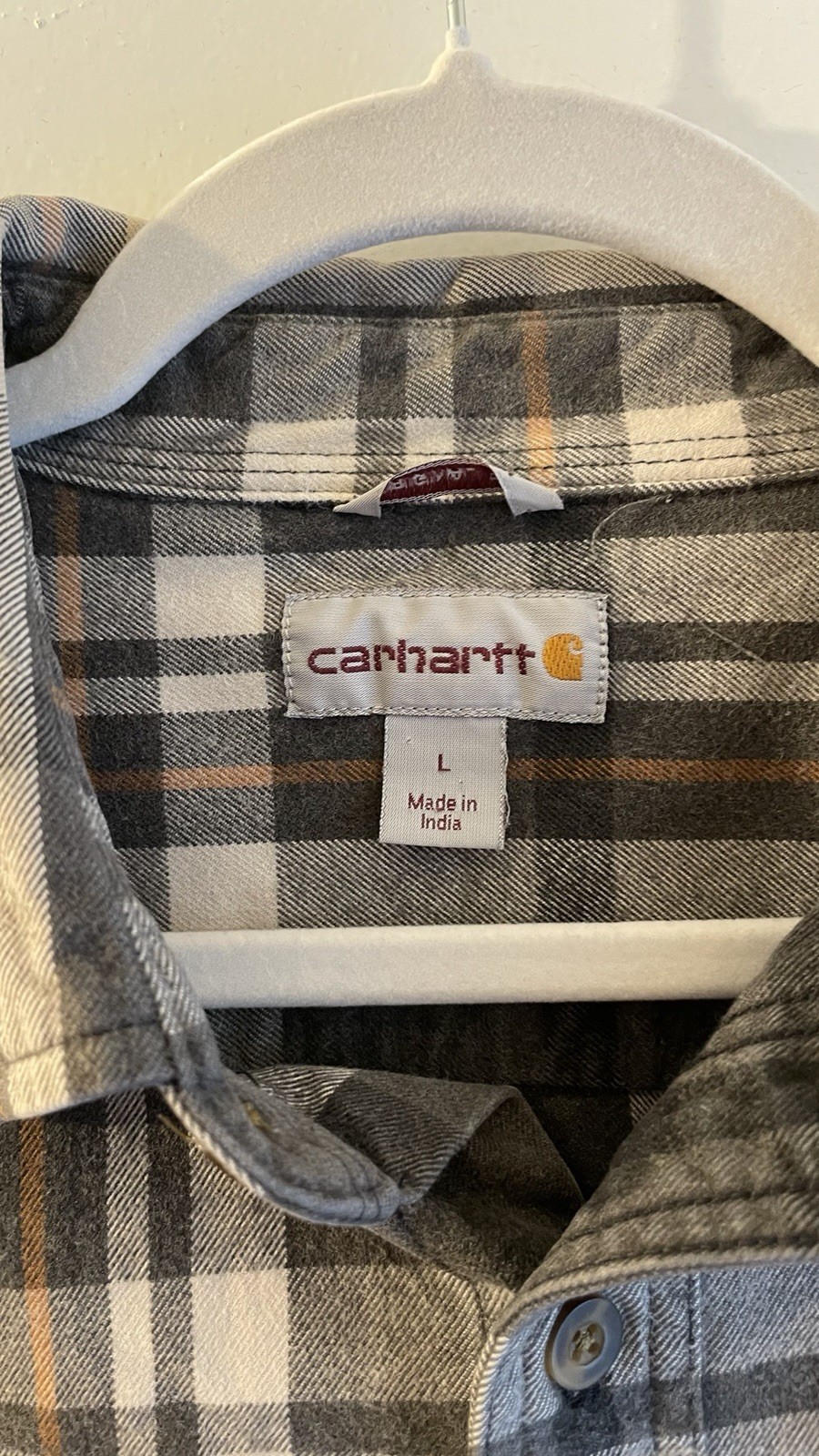 Carhartt Men’s Long Sleeve Flannel