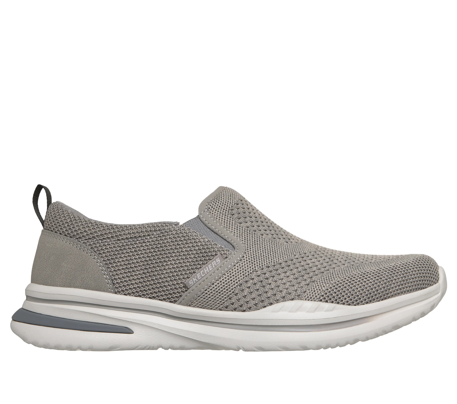 SKECHERS Slip-ins Relaxed Fit: Norlan-Philip Gray Shoe Mens sizes 8-14 NEW Med