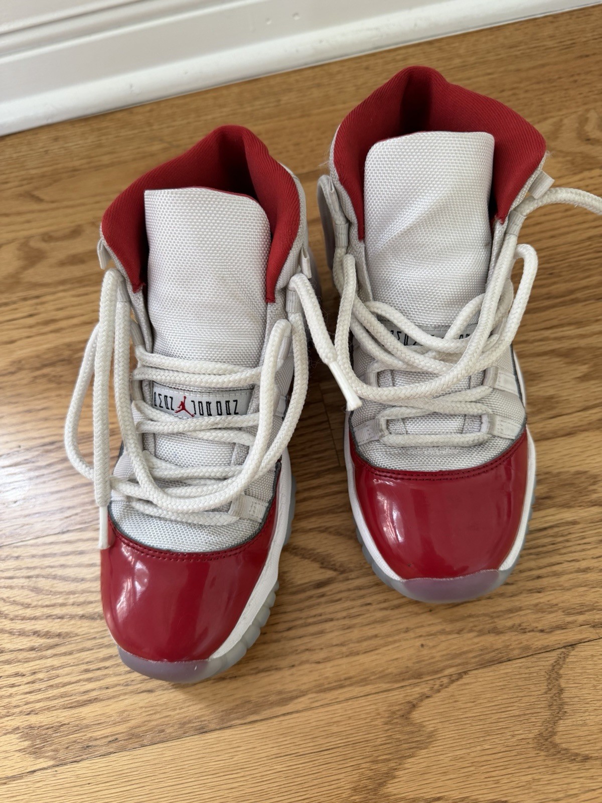 Air Jordan 11 Retro Cherry Red – Size 6Y- Lightly Worn – No box