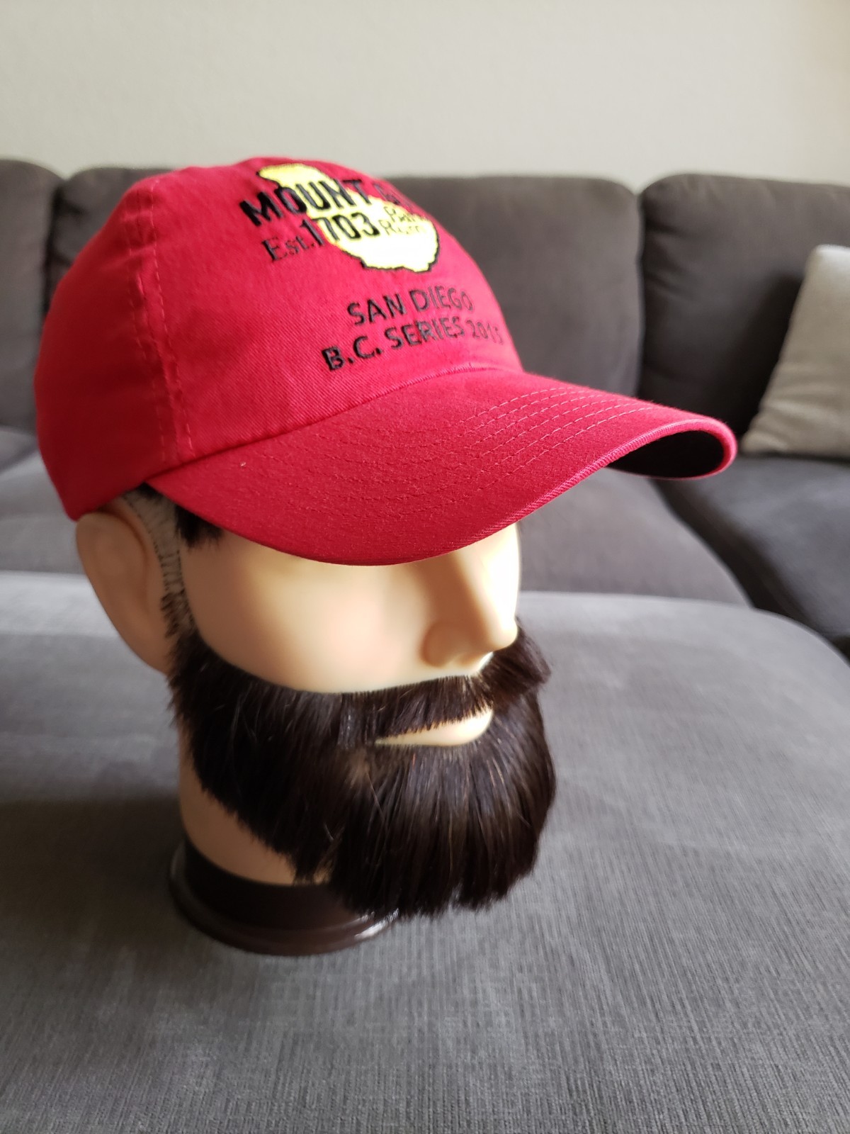 Mount Gay Barbados Rum Strapback Hat Cap San Diego B.C. Series 2015