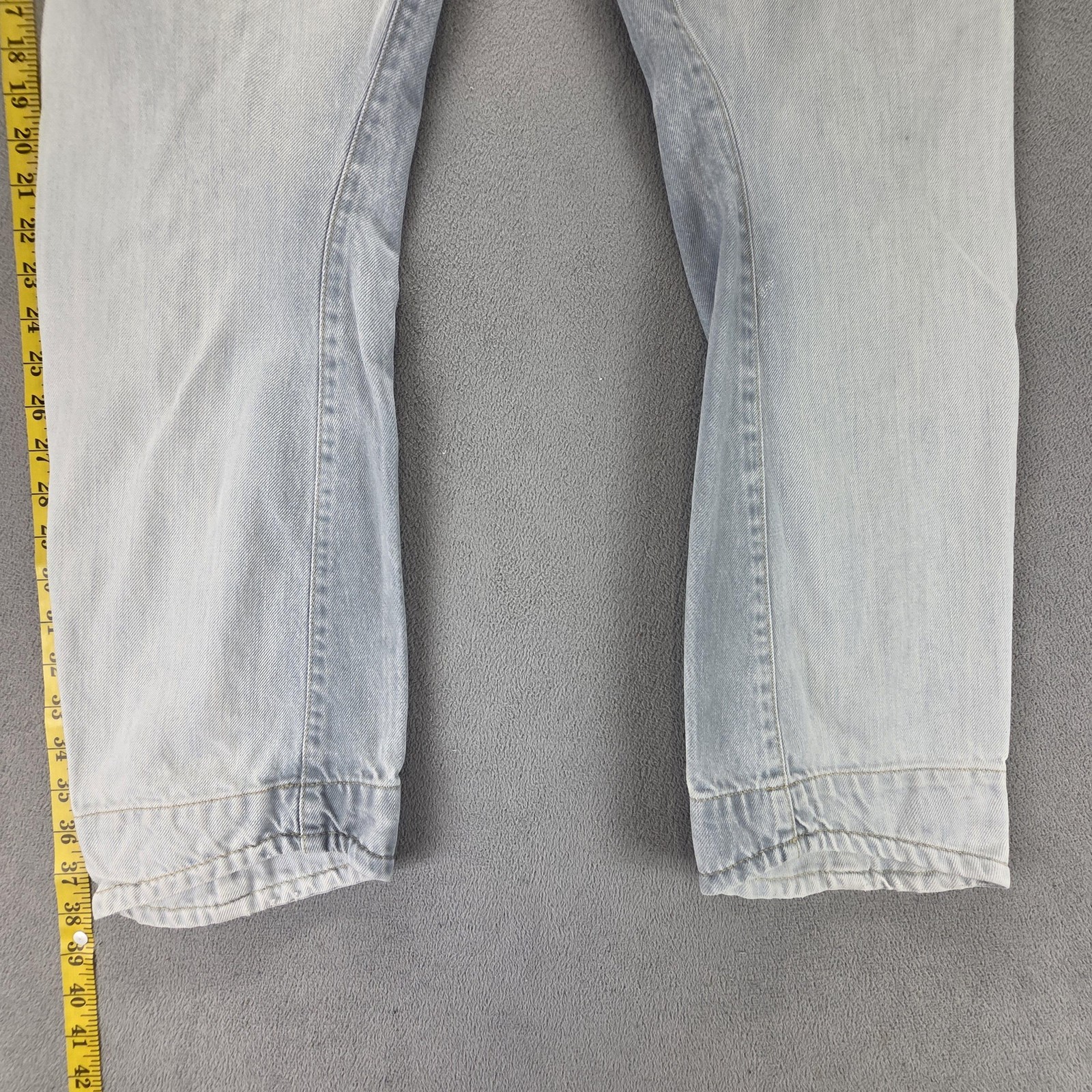 Vintage Levis Engineered Jeans Mens Blue Light Wash Twisted Zip Fly Fits 30×28