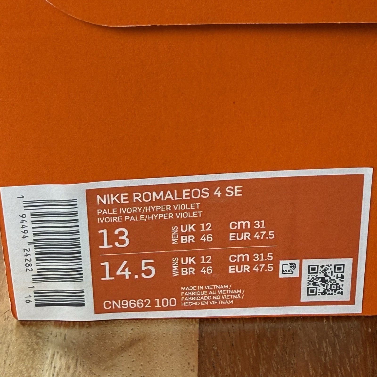 Men 13-Nike Romaleos 4 nby Flash Crimson Weightlifting Powerlifting CN9662-100