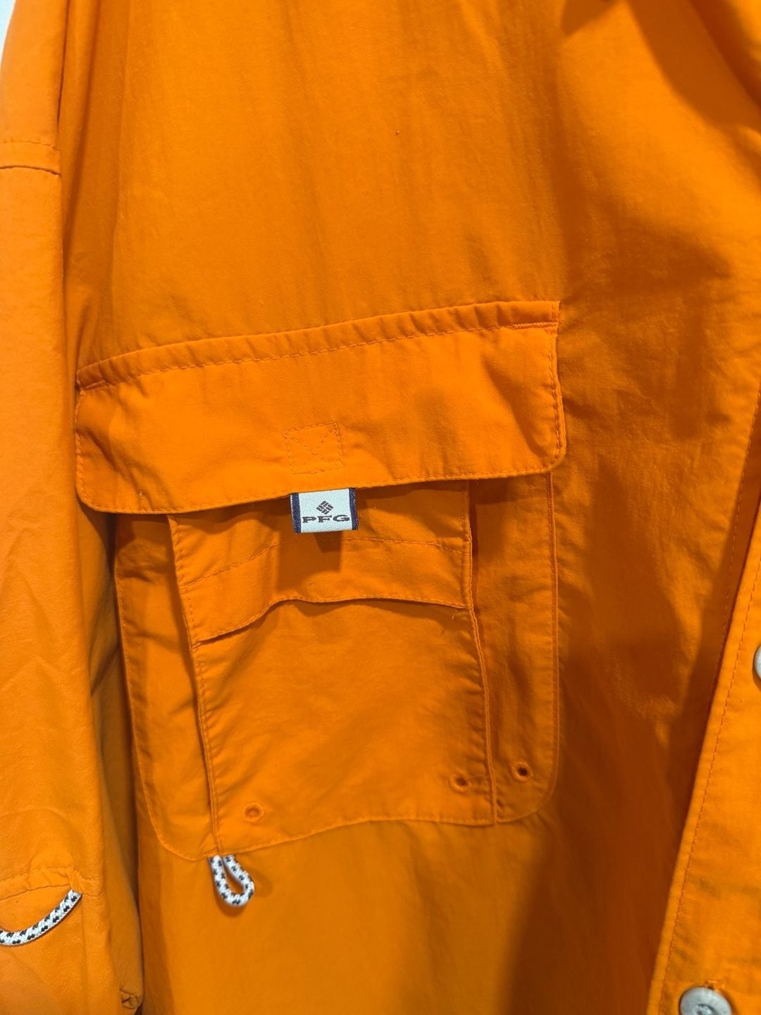 Columbia PFG Omni-Shade Long Sleeve Vented Fishing Shirt – Orange