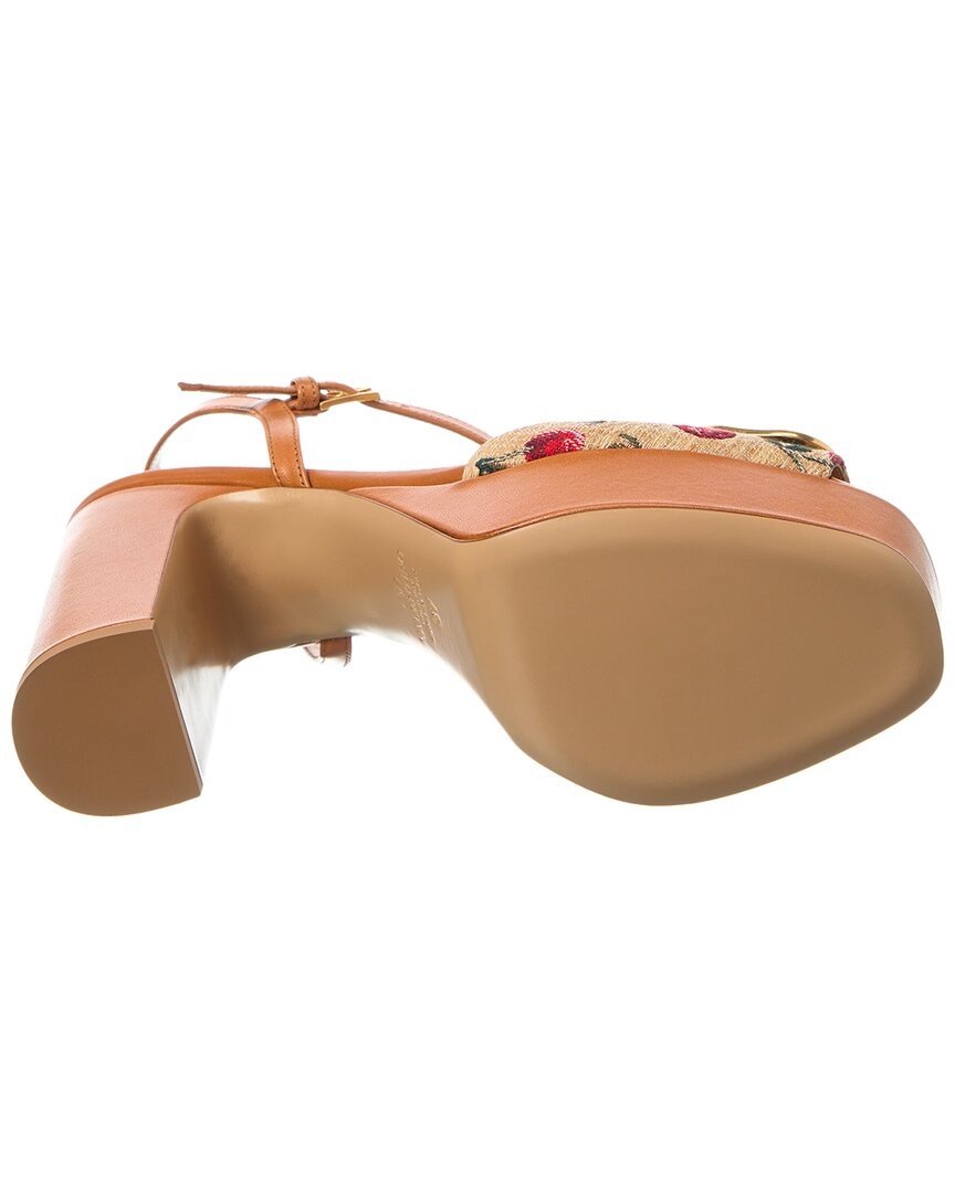 Valentino Vlogo 115 Canvas Platform Sandal Women’s