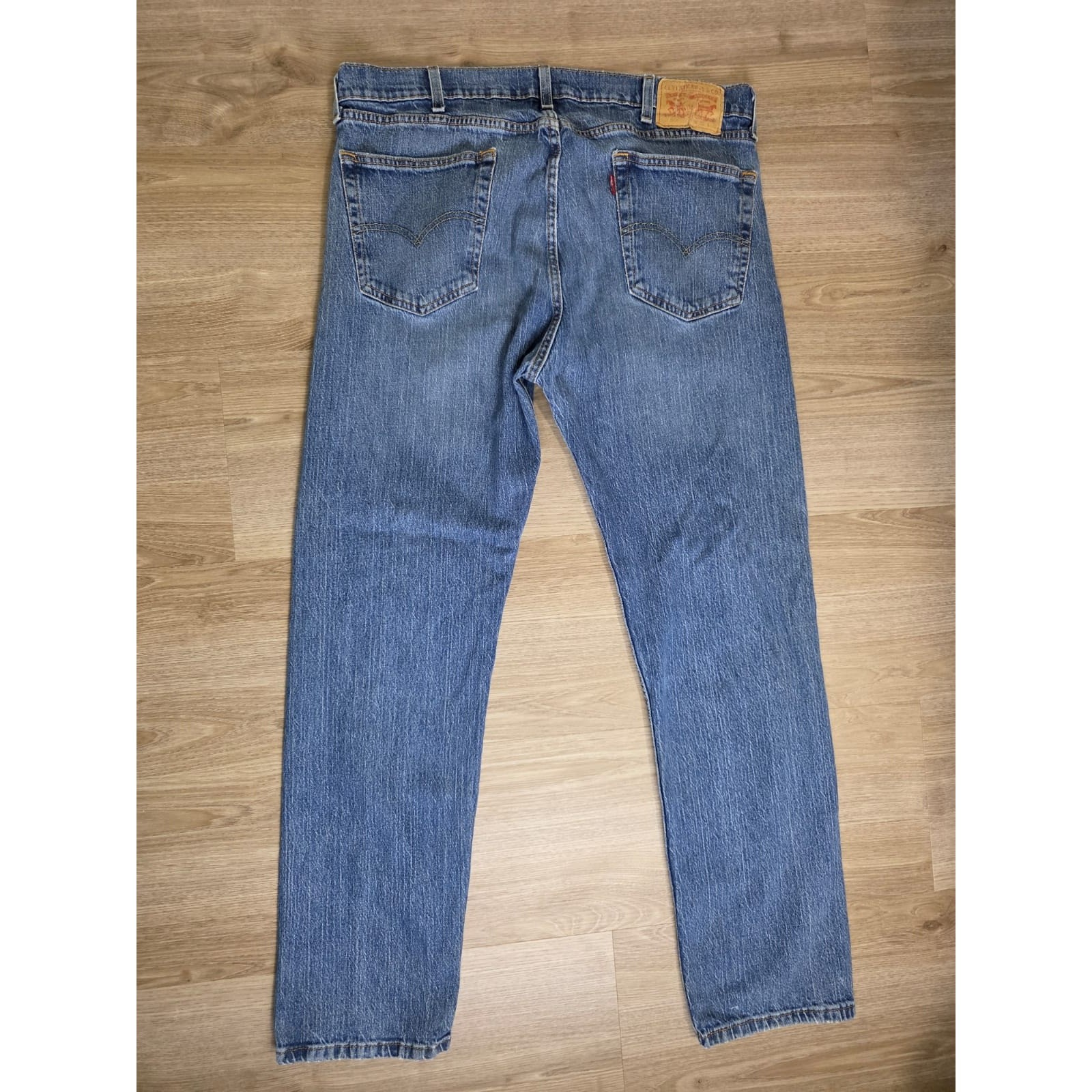 Levi’s 541 Athletic Fit Jeans Men’s 38×32 Light Wash Tapered Denim Pants