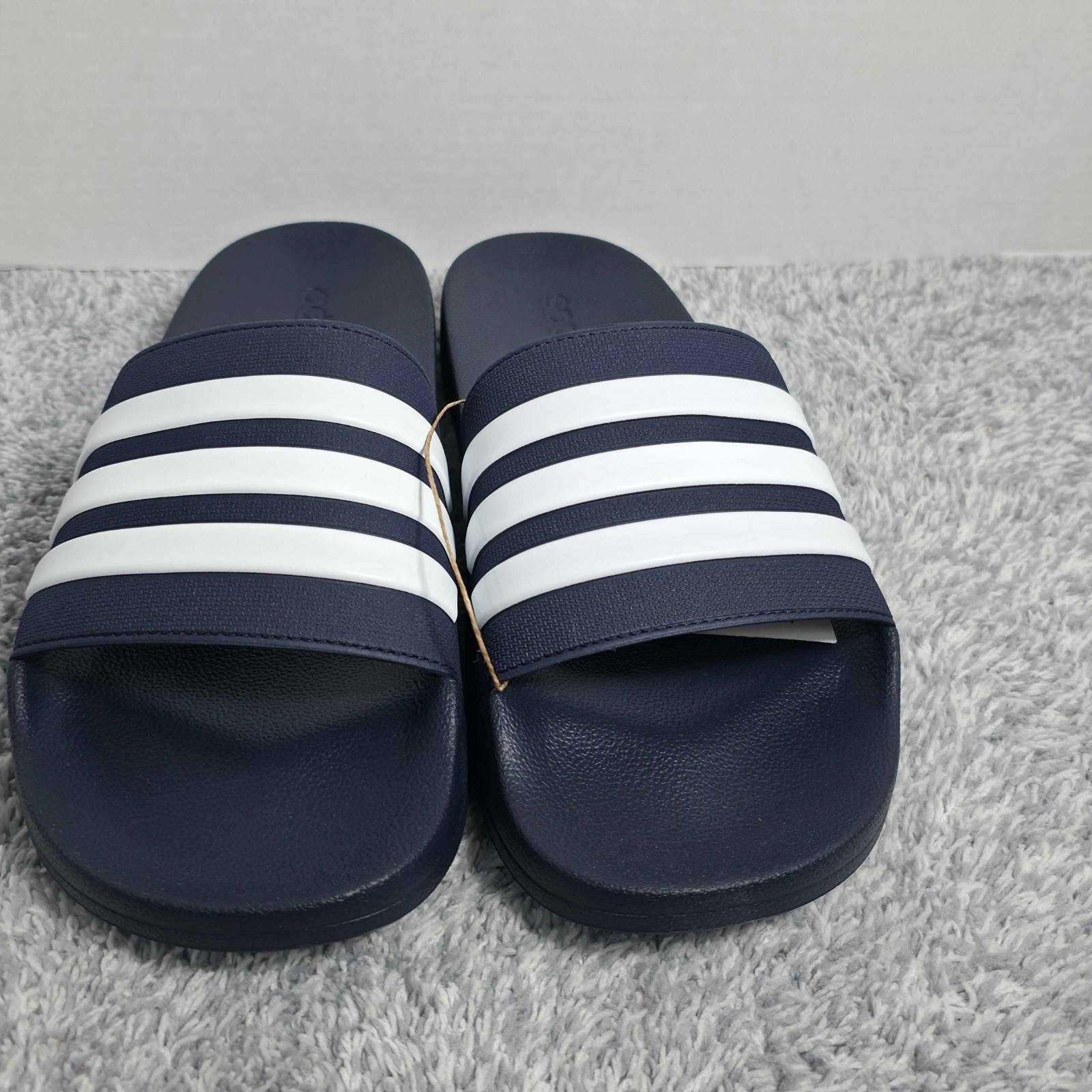 Adidas Adilette Shower Slides Men’s 13 / Women’s 14 GZ5920 Flip Flops Navy NEW