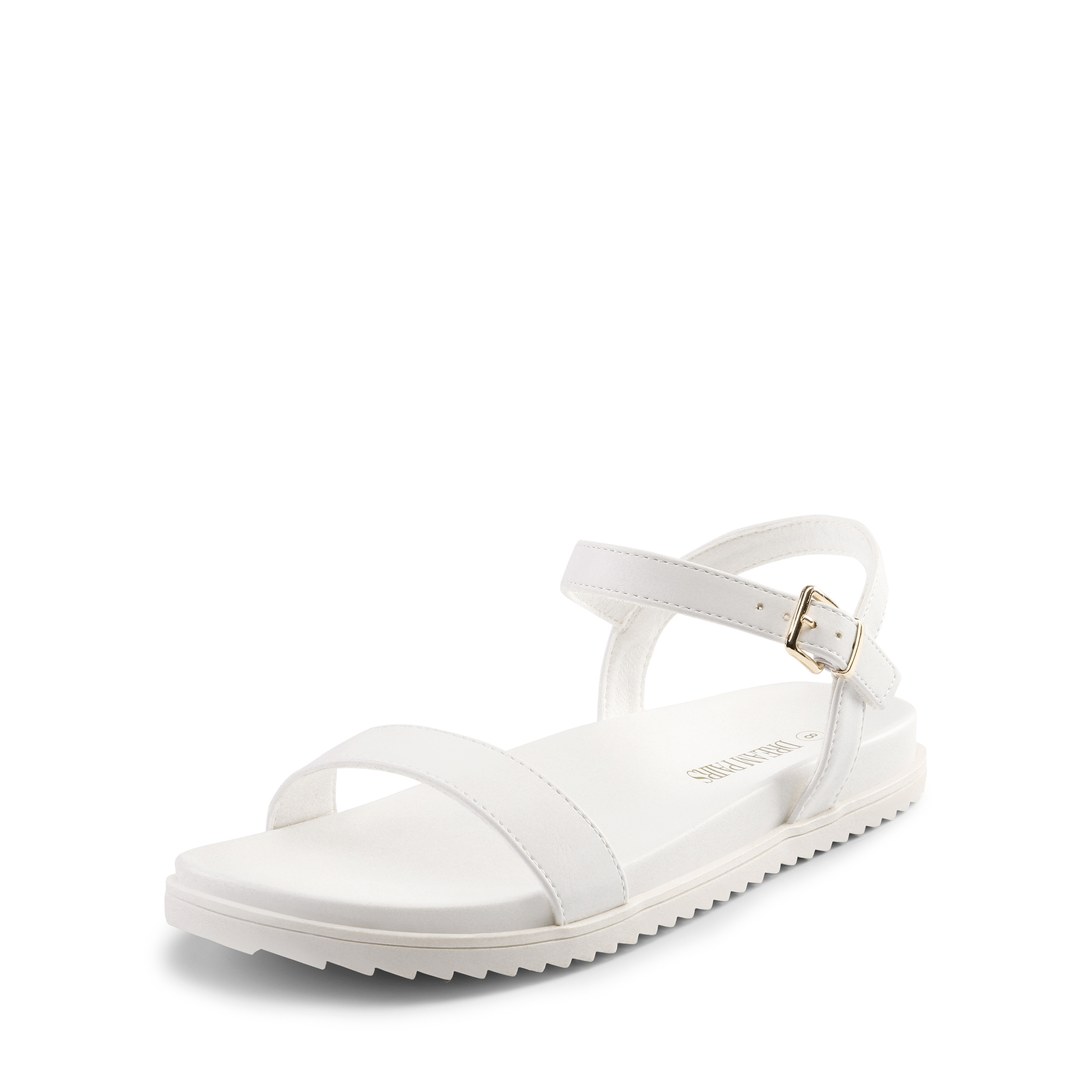 Women Open Toe with Arch Support Comfortable Lightweight Casual Flat Sandals