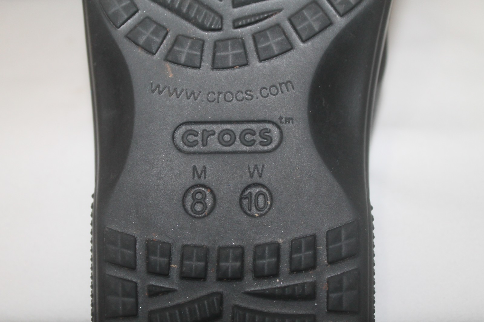 Crocs Baya II M8 W10 Flip Flops Sandals Black Slip-On Iconic Comfort Unisex