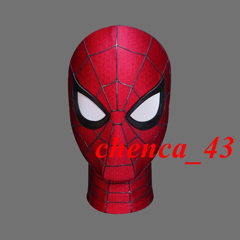 Handmade Brand New Day Mask Faceshell Eyes Spider-Man 4 Holland Cosplay Headgear