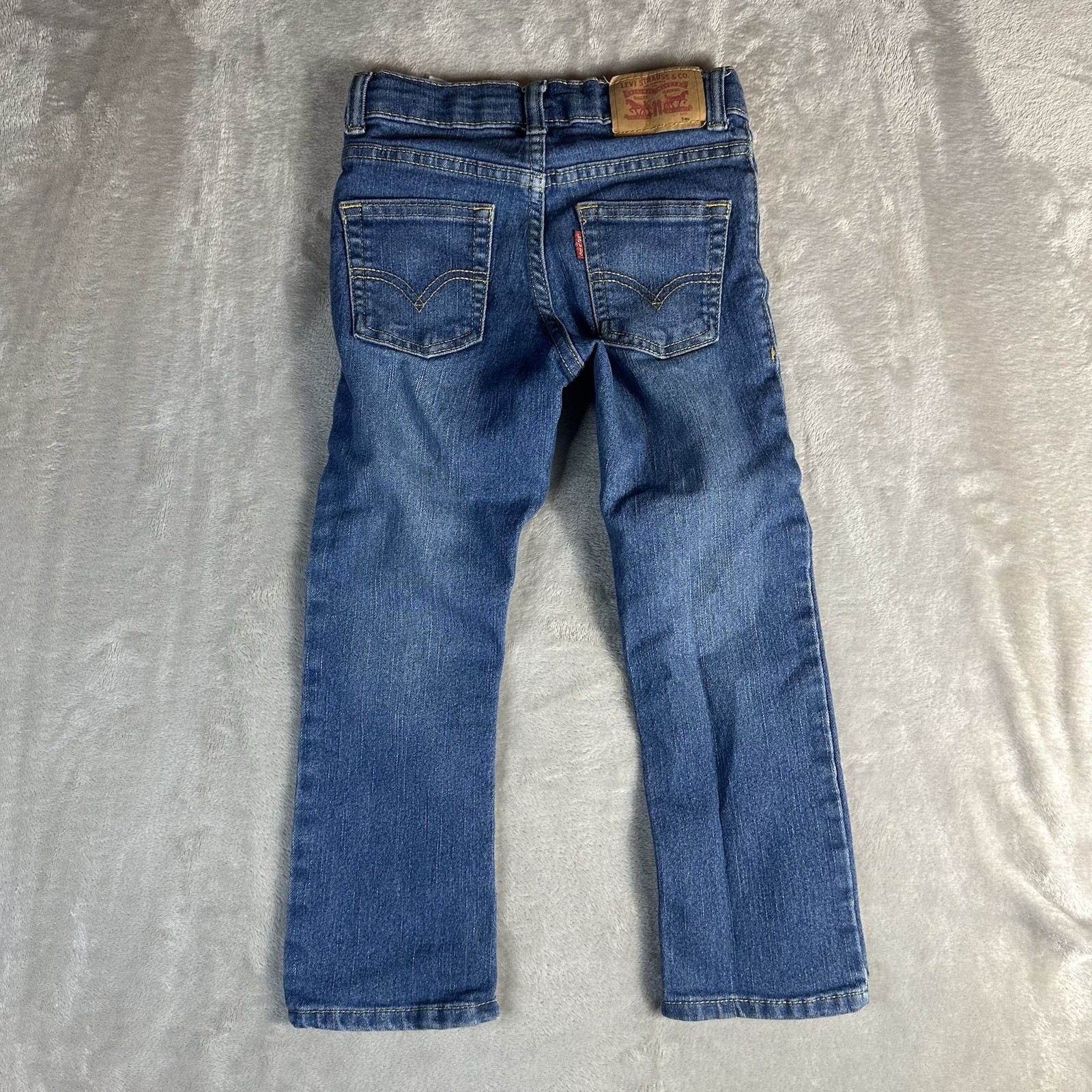 Levi’s 511 Boys Slim Fit Denim Jeans Blue 5 REG Cotton Pockets