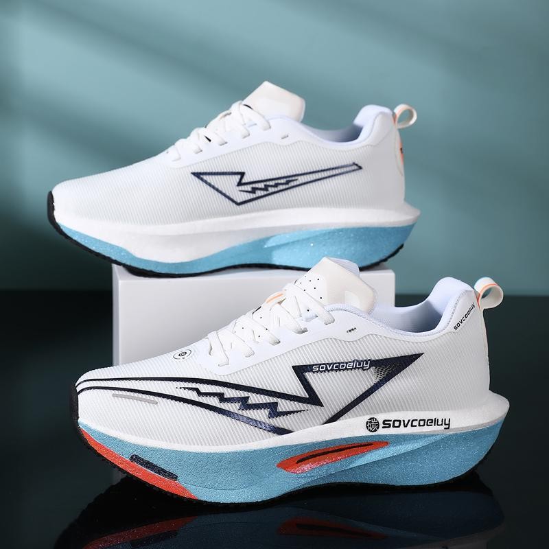 Running Shoes Carbon Board Speciality Marathon Men Sports Breathable Lightweight