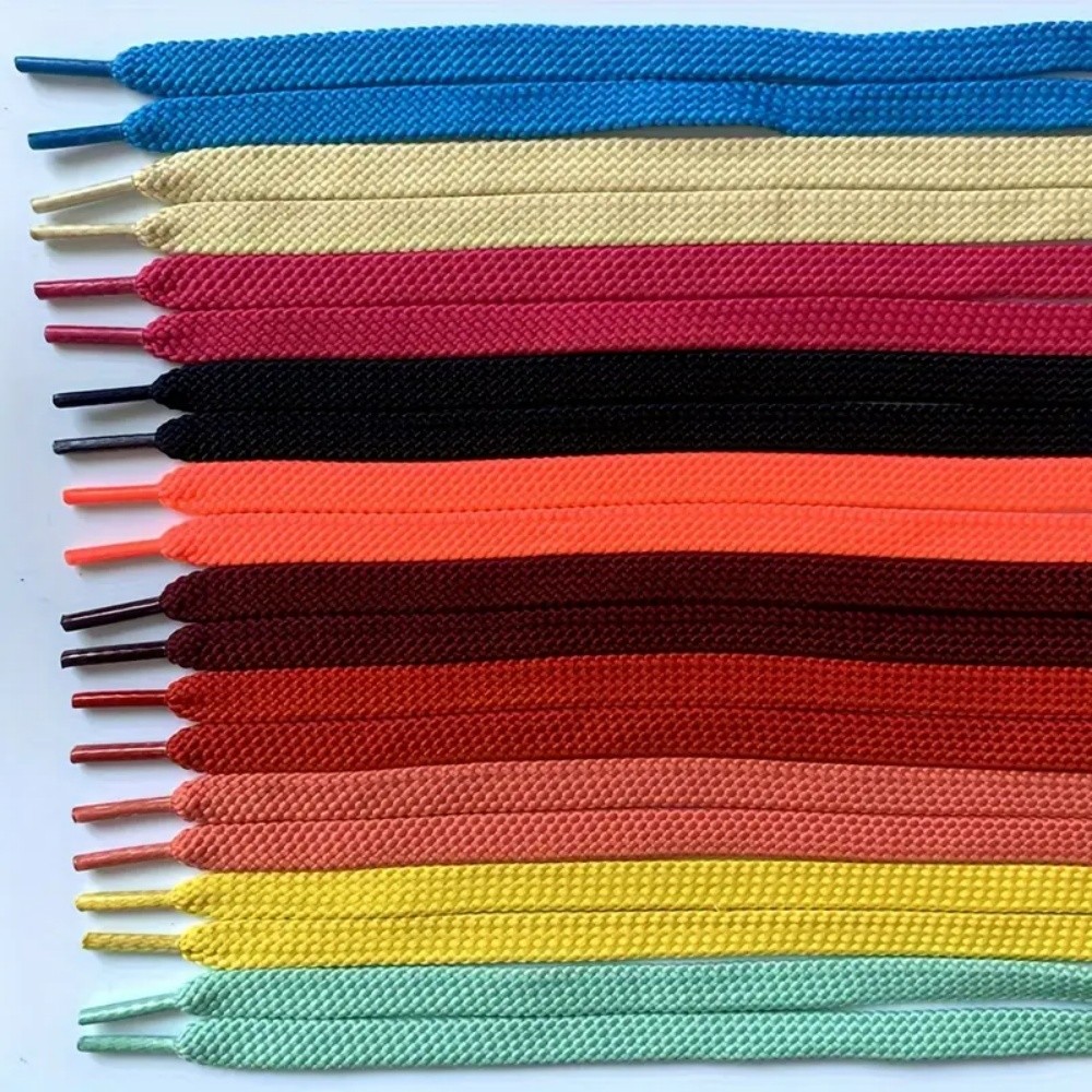 Flat Athletic 40 50 55 65 Inch Sneaker Shoelaces Ropes Casual Bootlaces Sneaker