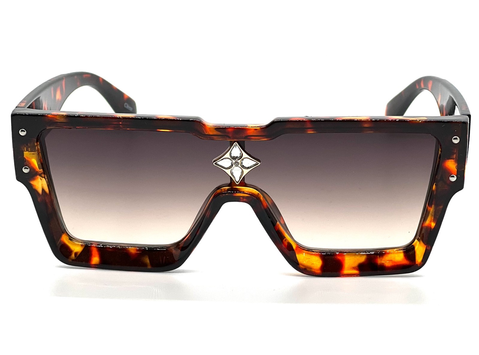Oversized Classic Elegant Modern Hip Hop Shield SUNGLASSES Large Big Black Frame