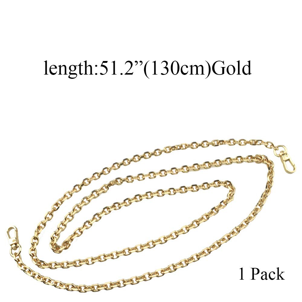 Mini Pochette Purse Chain Strap Thin Wide 6mm for LV Length 51.2 inches Thick…