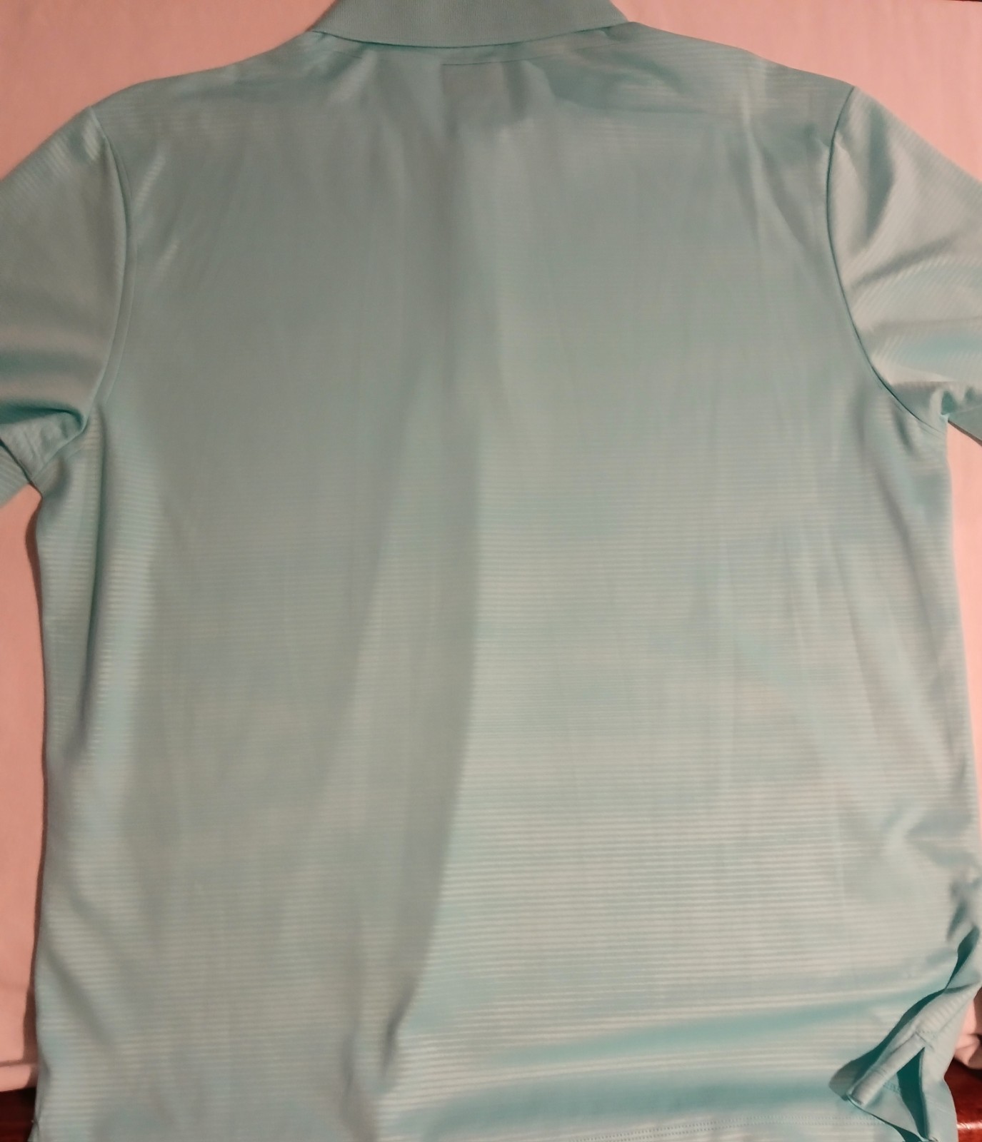 Greg Norman Tasso Elba Play Dry Short Sleeve Golf Polo XL Aqua