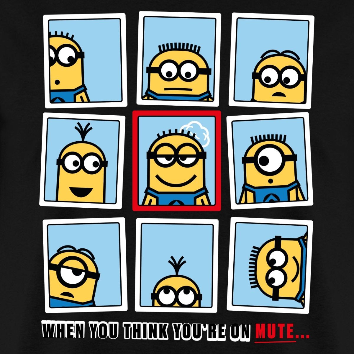 Minions Merch Home Office Fun Officially Licensed Men’s T-Shirt