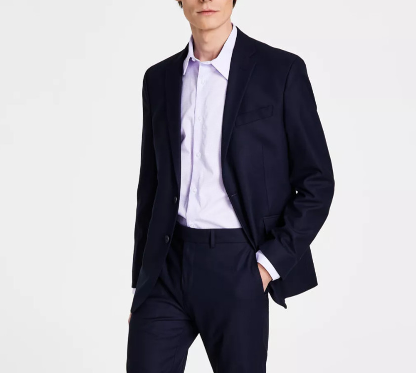 Kenneth Cole Reaction Ready Flex Slim-Fit Suit Jacket