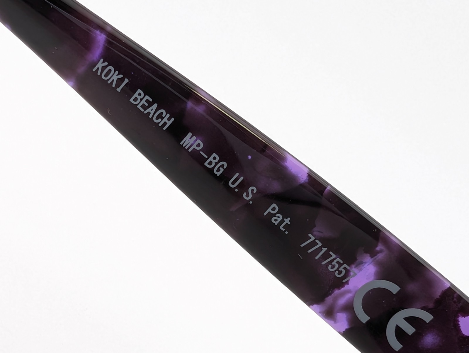 Maui Jim Sunglasses, Koki Beach MJ433-28T Purple Tort, 56-16-130, Plastic, Japan