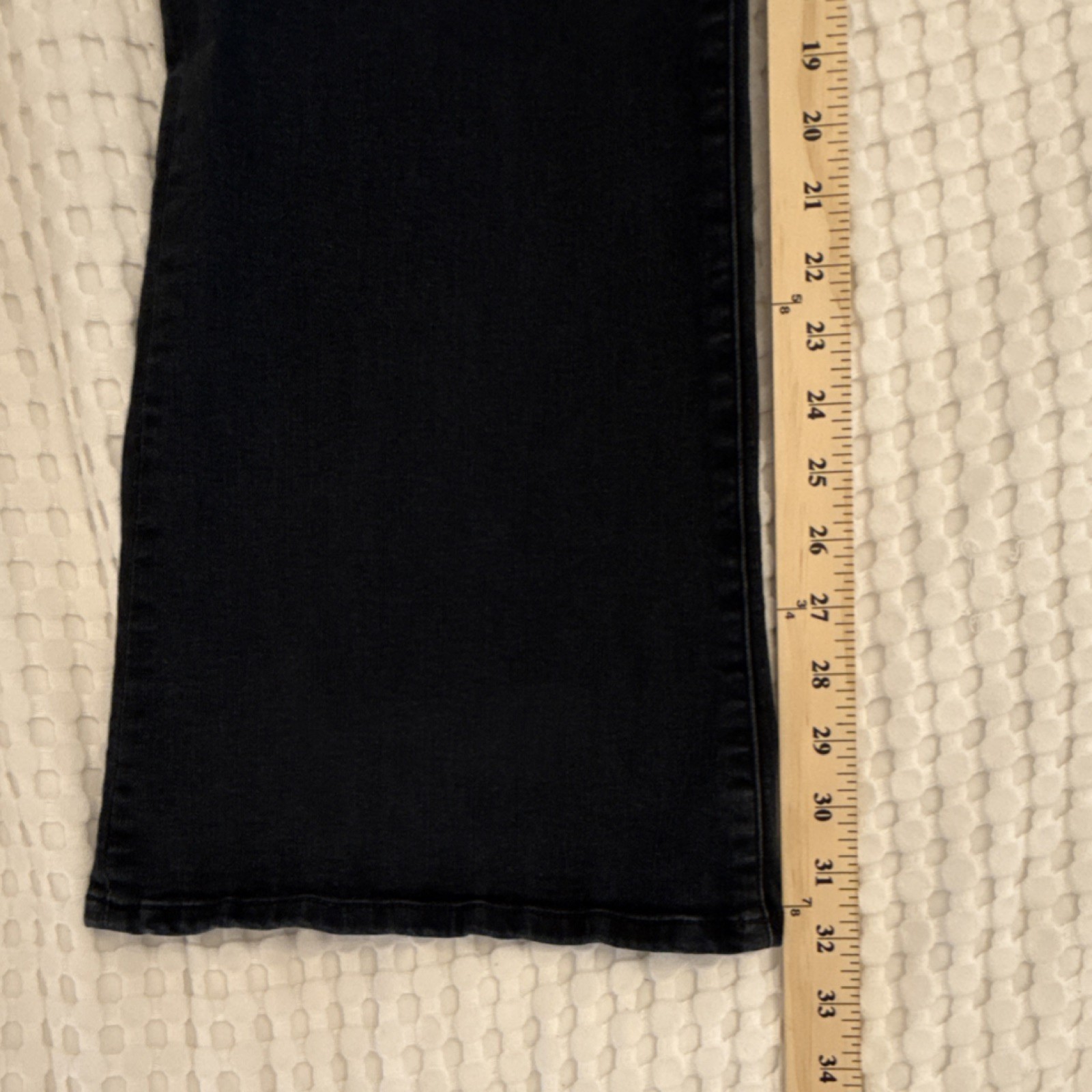 KUT from the Kloth Fab Ab High Rise Flare Jeans Black 12 KP1528MD9