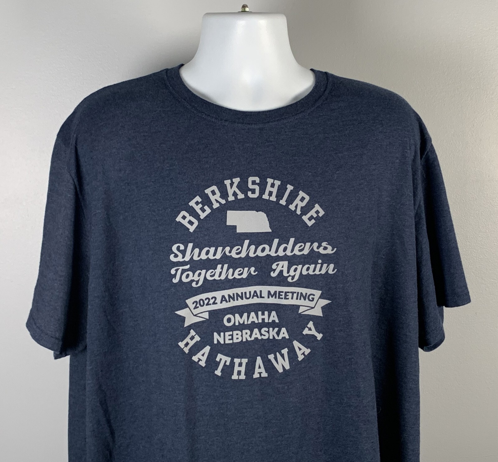 2022 Berkshire Hathaway Annual Meeting Shareholders Together T Shirt Mens 2XL